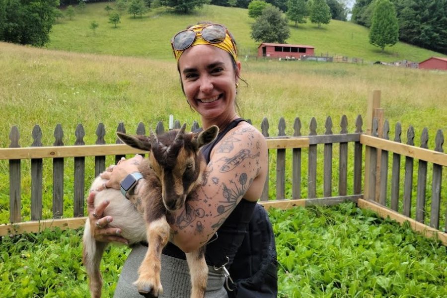 Blissful Goat Yoga in Asheville, NC (Private)