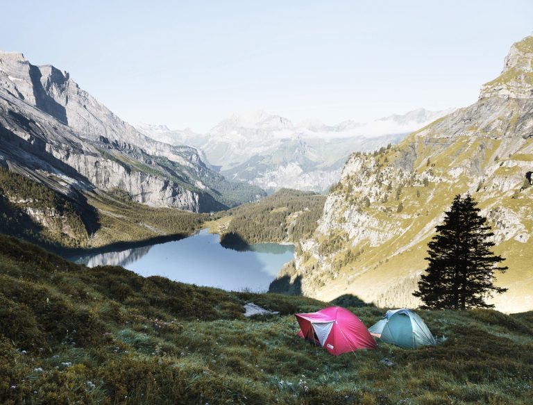 Adventure camping in alaska backcountry using leave no trace