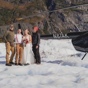 Our photographer and pilot/officient