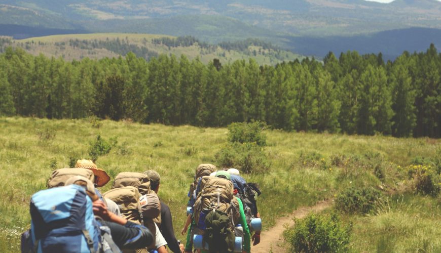 backcountry hiking multi-day tour in what is an adventure tour like blog post